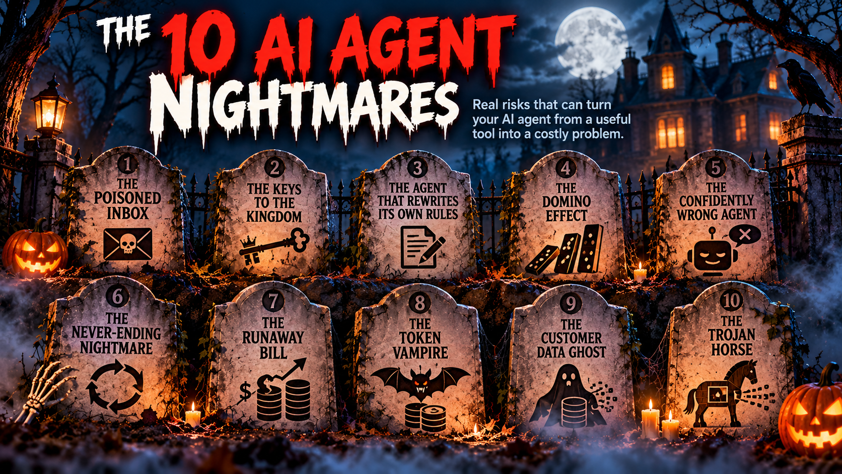 The 10 Scariest Things About AI Agents